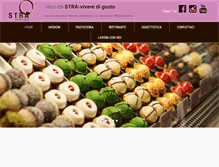 Tablet Screenshot of pasticceriastra.com